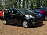 Used Peugeot 107 Active 68 HP (50 kW) 2012 Black Hatchback