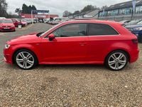 Used Audi A3 S-Line 180 HP (132 kW) 2014 Red Hatchback