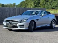 Used Mercedes SLK200 AMG 2015 Silver Cabriolet