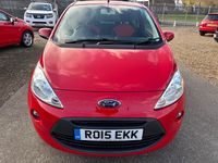 Used Ford Ka Zetec 2015 Red Hatchback