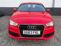 Used Audi A3 Sportback S-Line 2013 Red Hatchback