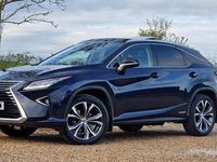 Used Lexus RX450h Luxury Line 2017 Blue SUV