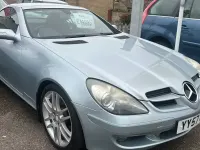 Used Mercedes SLK200 2007 Silver Cabriolet