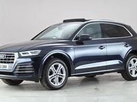 Used Audi Q5 S-Line 190 HP (139 kW) 2020 Blue SUV