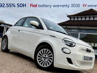 Used Fiat 500e Action 69 kW (95 HP) 2022 White Hatchback
