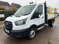 Used Ford Transit 170 HP (125 kW) 2022 White Cabriolet