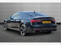 Used Audi A5 Black Edition 150 HP (110 kW) 2023 Mythos black Coupe