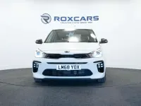 Begagnad Kia Rio GT-Line 118 HK (86 kW) 2018 Vit Halvkombi