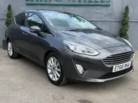 Used Ford Fiesta Titanium 101 HP (74 kW) 2018 Grey Hatchback