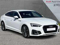 Used Audi A5 Sportback S-Line 161 HP (118 kW) 2021 White Hatchback