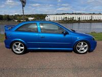 Used Vauxhall Astra 196 HP (144 kW) 2003 Blue Hatchback