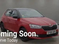 Used Skoda Fabia Colour Edition 75 HP (55 kW) 2018 Red Hatchback