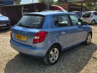 Used Skoda Fabia SE 2014 Blue Hatchback