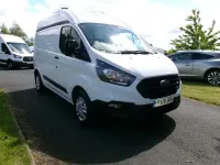 Used Ford Transit Custom 105 HP (77 kW) 2019 White Van
