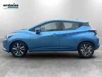 Used Nissan Micra Acenta Limited Edition 90 HP (66 kW) 2019 Blue Hatchback