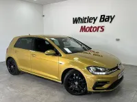 Used VW Golf VII R-line 147 HP (108 kW) 2018 Yellow Hatchback