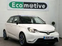 Used MG MG3 106 HP (77 kW) 2015 White Hatchback