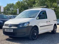 Used VW Caddy Startline 102 HP (75 kW) 2015 White MPV