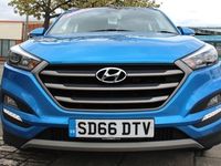 used Hyundai Tucson 1.7 CRDI SE NAV BLUE DRIVE 5d 114 BHP