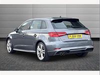 Used Audi A3 S-Line 150 HP (110 kW) 2018 Grey Sedan