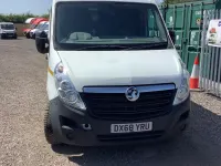 Used Vauxhall Movano 130 HP (95 kW) 2018 White MPV