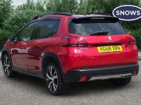 Used Peugeot 2008 GT-line 131 HP (96 kW) 2019 Ultimate red SUV