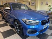 Used BMW M140 M Sport 335 HP (246 kW) 2018 Blue Hatchback