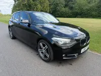 Used BMW 116 Sport Line 2015 Black Hatchback