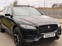 Used Jaguar F-Pace R-Sport 180 HP (132 kW) 2017 Black SUV