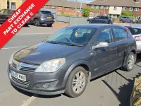 Used Vauxhall Astra Design Edition 113 HP (83 kW) 2009 Grey Hatchback
