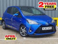 Used Toyota Yaris Hybrid 2018 Blue Hatchback