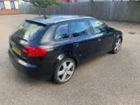 Used Audi A3 S-Line 2006 Black Hatchback