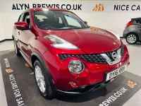Used Nissan Juke Acenta 115 HP (84 kW) 2016 Red SUV