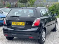 Used Kia Rio 2010 Black Hatchback