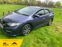 Used Honda Civic SE Plus 120 HP (88 kW) 2015 Blue Estate