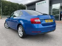 Used Skoda Octavia SE L 150 HP (110 kW) 2018 Blue Hatchback