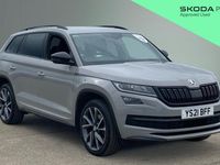 Used Skoda Kodiaq SportLine 150 HP (110 kW) 2021 Grey SUV