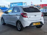 Used Ford Ka Plus Zetec 2017 White Hatchback