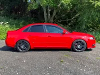 Used Audi A4 S-Line 2007 Red Sedan