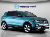 Used VW T-Cross SEL 110 HP (80 kW) 2022 Turquoise SUV