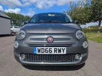 Used Fiat 500 Lounge 95 HP (69 kW) 2017 Grey Hatchback