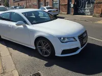 Used Audi A7 S-Line 2013 White Hatchback