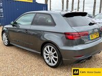Używany Audi A3 Black Edition 184 KM (135 kW) 2017 Szary Hatchback