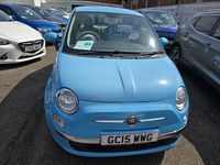 Usado Fiat 500 Pop Star 69 HP (50 kW) 2015 Azul Citadino