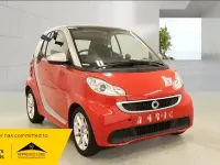 Used Smart ForTwo Coupé Passion 54 HP (39 kW) 2013 Red Coupe