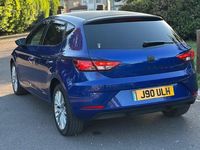 Begagnad Seat Leon SE Dynamic 2018 Blå Halvkombi