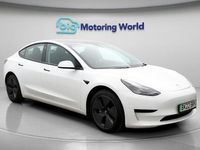 Used Tesla Model 3 Standard Range Plus 222 kW (302 HP) 2021 White Sedan
