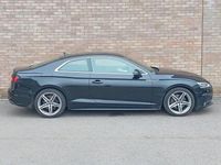 Used Audi A5 S-Line 190 HP (139 kW) 2018 Black Coupe