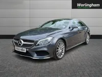 Begagnad Mercedes CLS350 AMG Line Premium 2015 Grå Sportkupé
