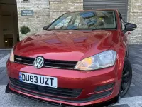 Used VW Golf VII SE 2013 Red Hatchback